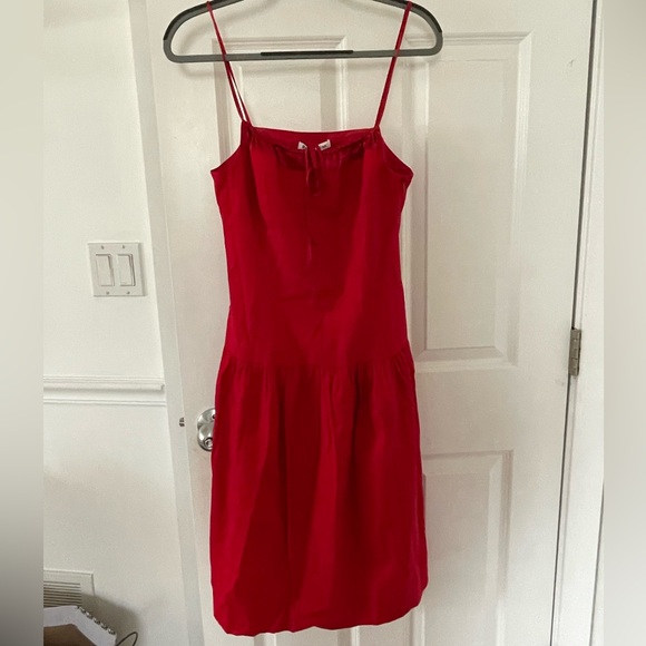 NWT Reformation Annalise Dress in Cherry - Picture 2 of 11